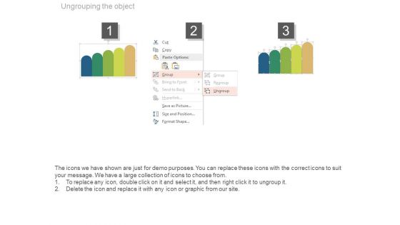 Five Steps To Setting Smart Business Goals Powerpoint Template