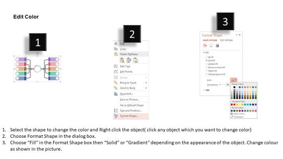 Five Tags Infographic Around Team Powerpoint Templates