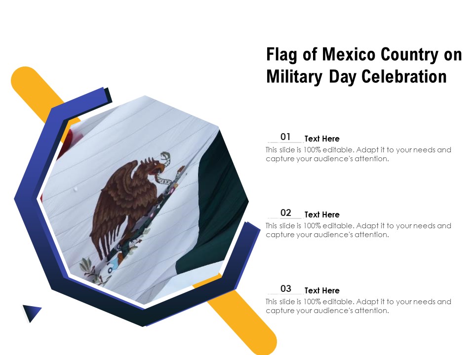 Flag Of Mexico Country On Military Day Celebration Ppt PowerPoint Presentation File Background Image PDF