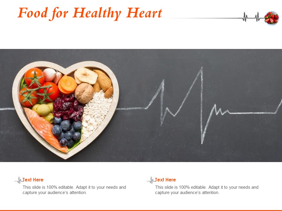 Food For Healthy Heart Ppt PowerPoint Presentation Portfolio Layouts