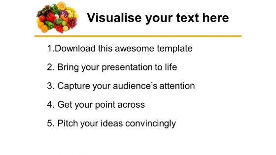 Food Free PowerPoint Slide