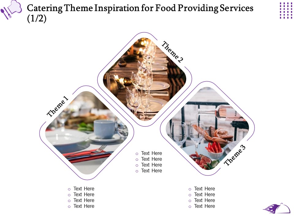Food Providing Services Catering Theme Inspiration For Food Providing Services Ppt PowerPoint Presentation Model File Formats PDF