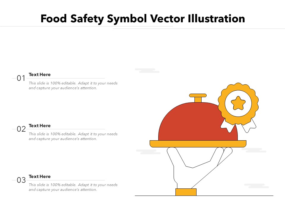 Food Safety Symbol Vector Illustration Ppt PowerPoint Presentation File Ideas PDF