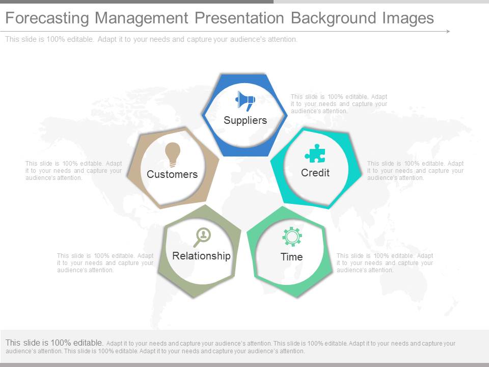 Forecasting Management Presentation Background Images
