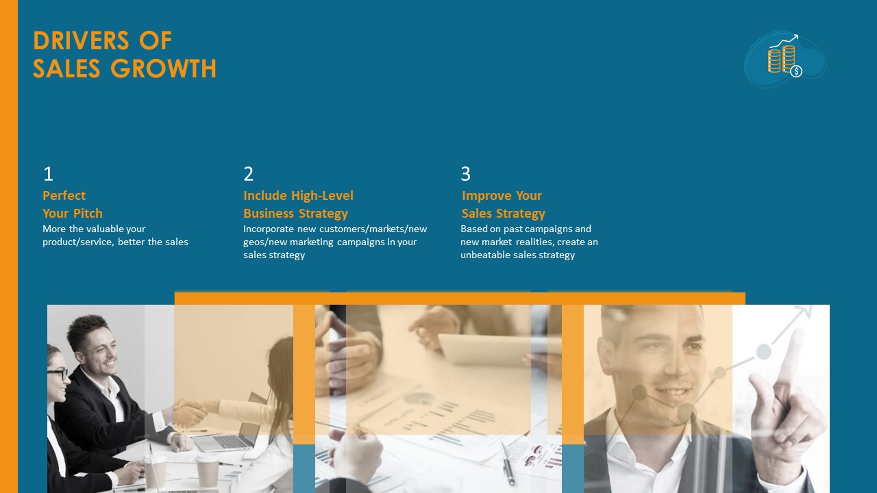 Formulating And Implementing Organization Sales Action Plan Drivers Of Sales Growth Ppt PowerPoint Presentation Slides Topics PDF