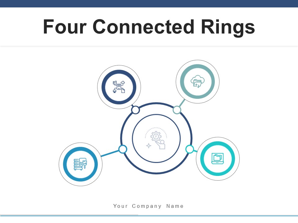 Four Connected Rings Maximization Process Ppt PowerPoint Presentation Complete Deck