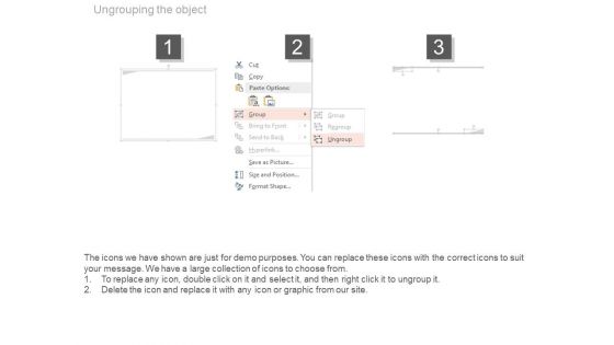 Four Linear Steps For Business Agenda Powerpoint Slides