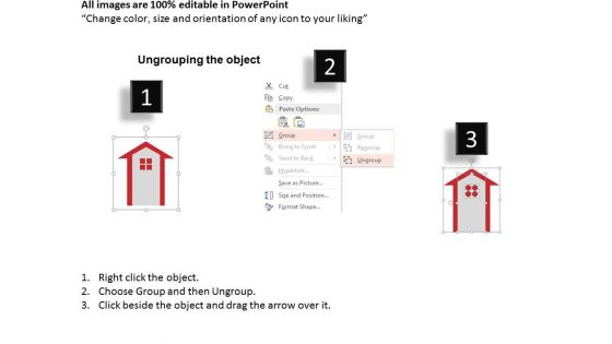 Four Steps To Property Investment Success Powerpoint Template