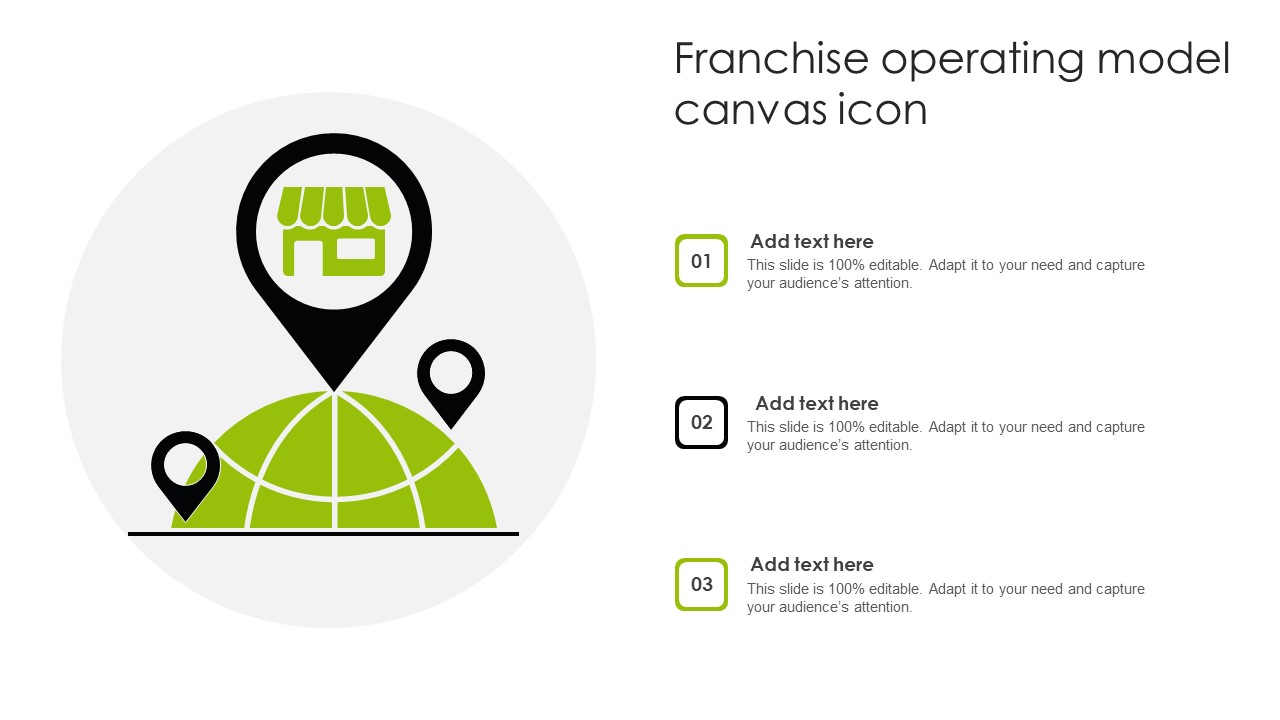 Franchise Operating Model Canvas Icon Ppt Portfolio Design Templates PDF