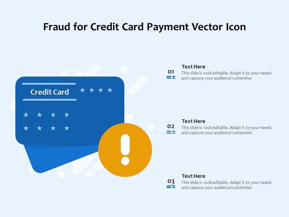 Fraud For Credit Card Payment Vector Icon Ppt PowerPoint Presentation Gallery Graphics Template PDF