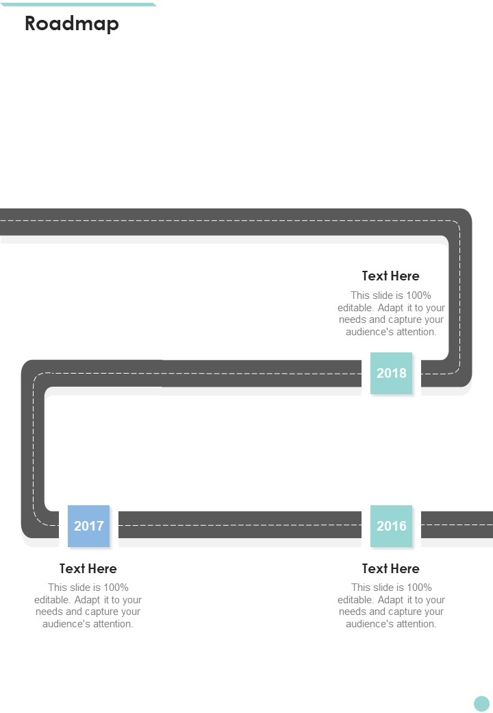 Freelance Proposal For Brand Publishing Roadmap One Pager Sample Example Document