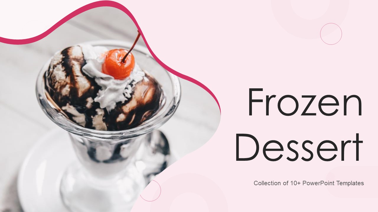 Frozen Dessert Ppt PowerPoint Presentation Complete Deck With Slides