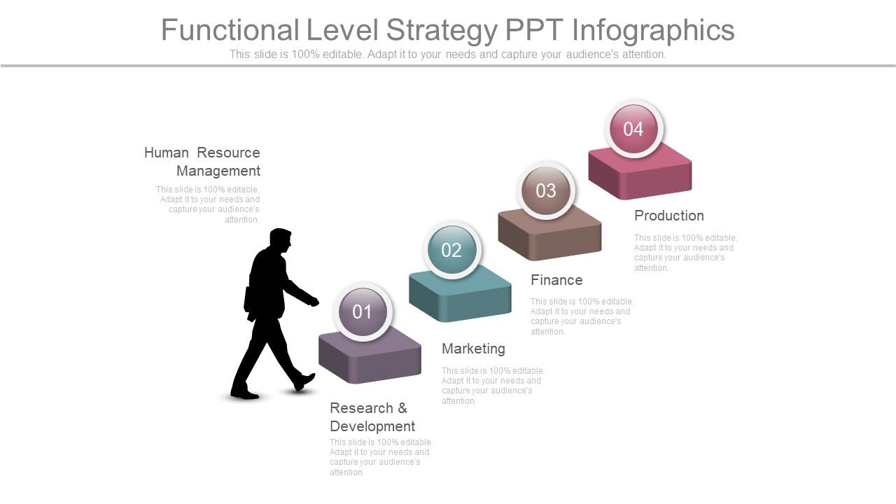 Functional Level Strategy Ppt Infographics