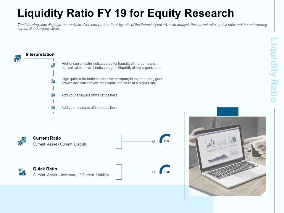 Fund Investment Advisory Statement Liquidity Ratio FY 19 For Equity Research Ppt Ideas File Formats PDF