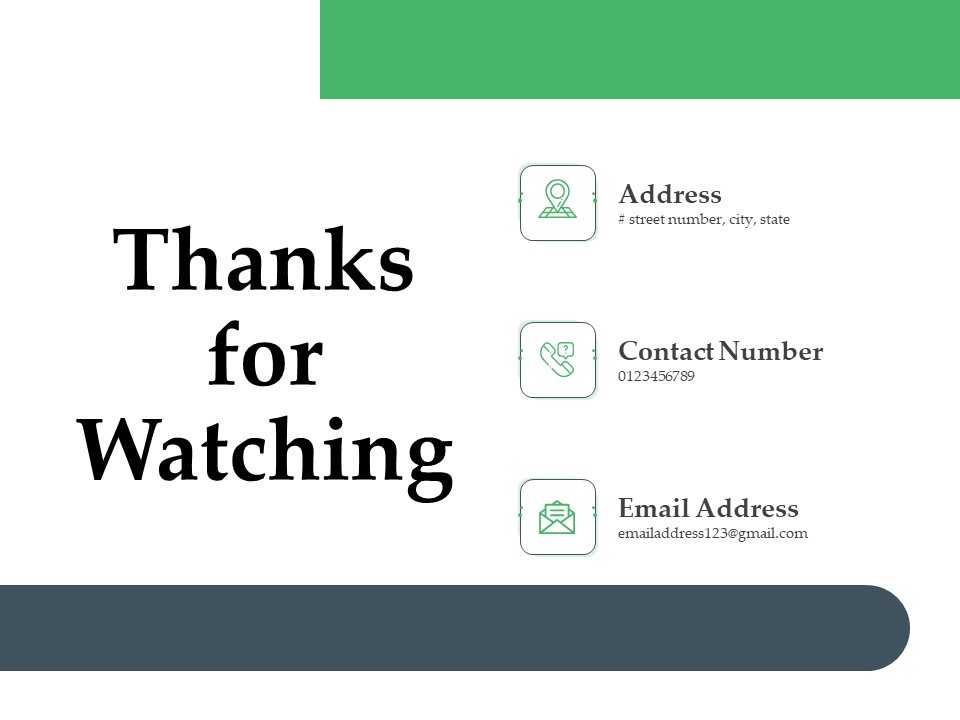Funds Requisite Evaluation Thanks For Watching Ppt Model Mockup PDF