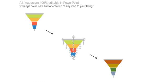 Funnel Chart For Joint Venture Marketing Powerpoint Slides