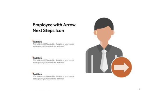 Further Action Symbol Businessman Employee Achievement Ppt PowerPoint Presentation Complete Deck