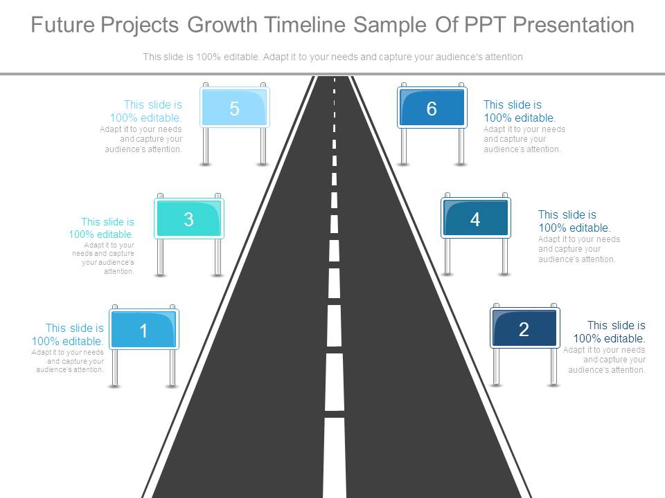 Future Projects Growth Timeline Sample Of Ppt Presentation