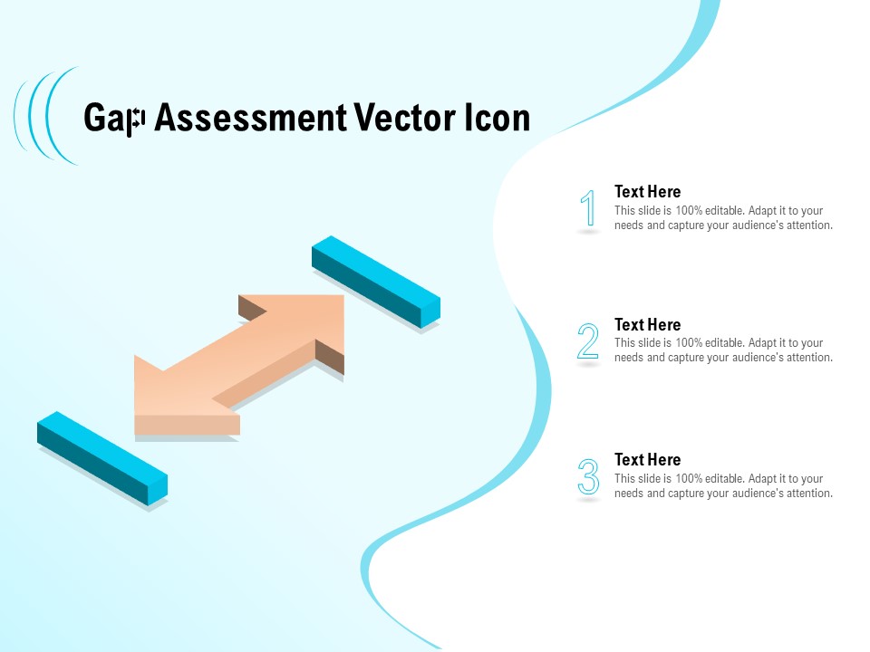 Gap Assessment Vector Icon Ppt PowerPoint Presentation Infographic Template Slides PDF