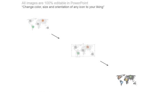 Geographical Segmentation Gender Ratio Chart Ppt Slides