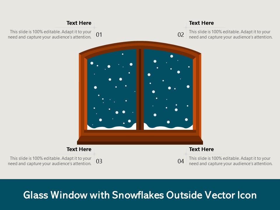 Glass Window With Snowflakes Outside Vector Icon Ppt PowerPoint Presentation Styles Sample PDF