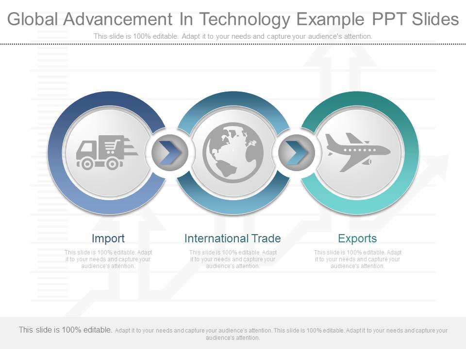 Global Advancement In Technology Example Ppt Slides