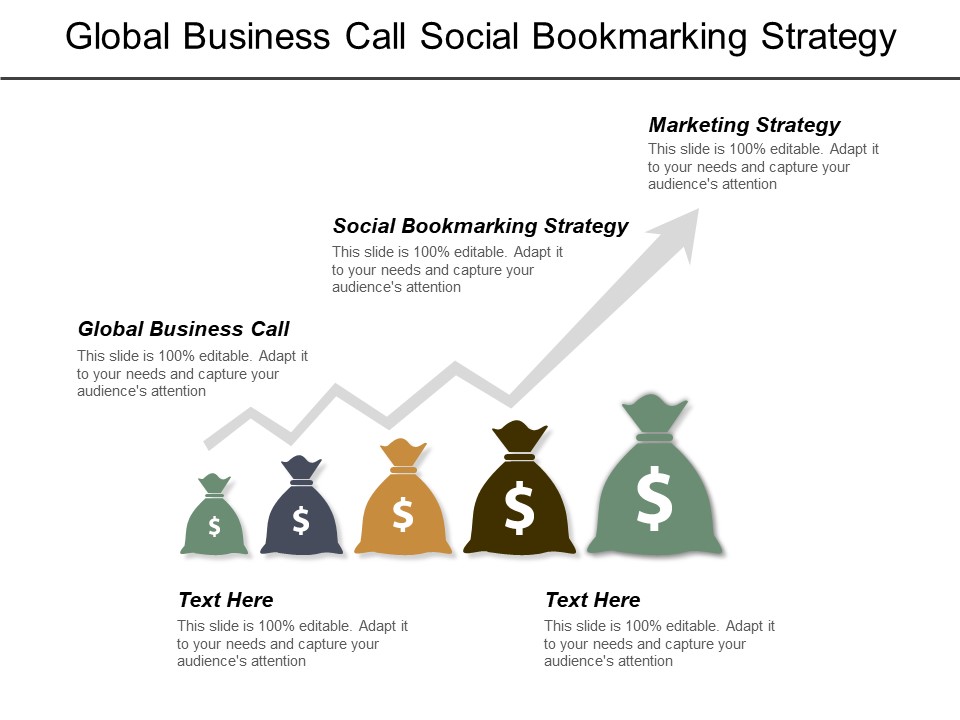 Global Business Call Social Bookmarking Strategy Marketing Strategy Ppt PowerPoint Presentation Inspiration Images