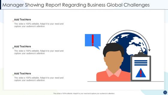 Global Challenges Communicating Business Ppt PowerPoint Presentation Complete Deck With Slides