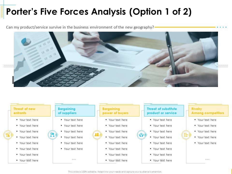 Global Organization Marketing Strategy Development Porters Five Forces Analysis Bargaining Pictures PDF