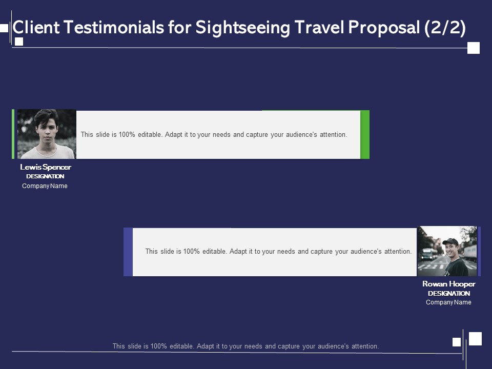 Globetrotting Tour Client Testimonials For Sightseeing Travel Proposal Management Ppt PowerPoint Presentation Layouts Inspiration PDF