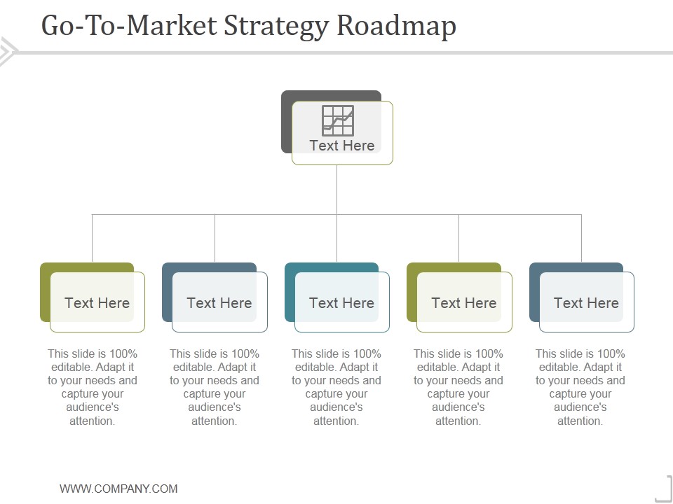 Go To Market Strategy Roadmap Template 1 Ppt PowerPoint Presentation Deck