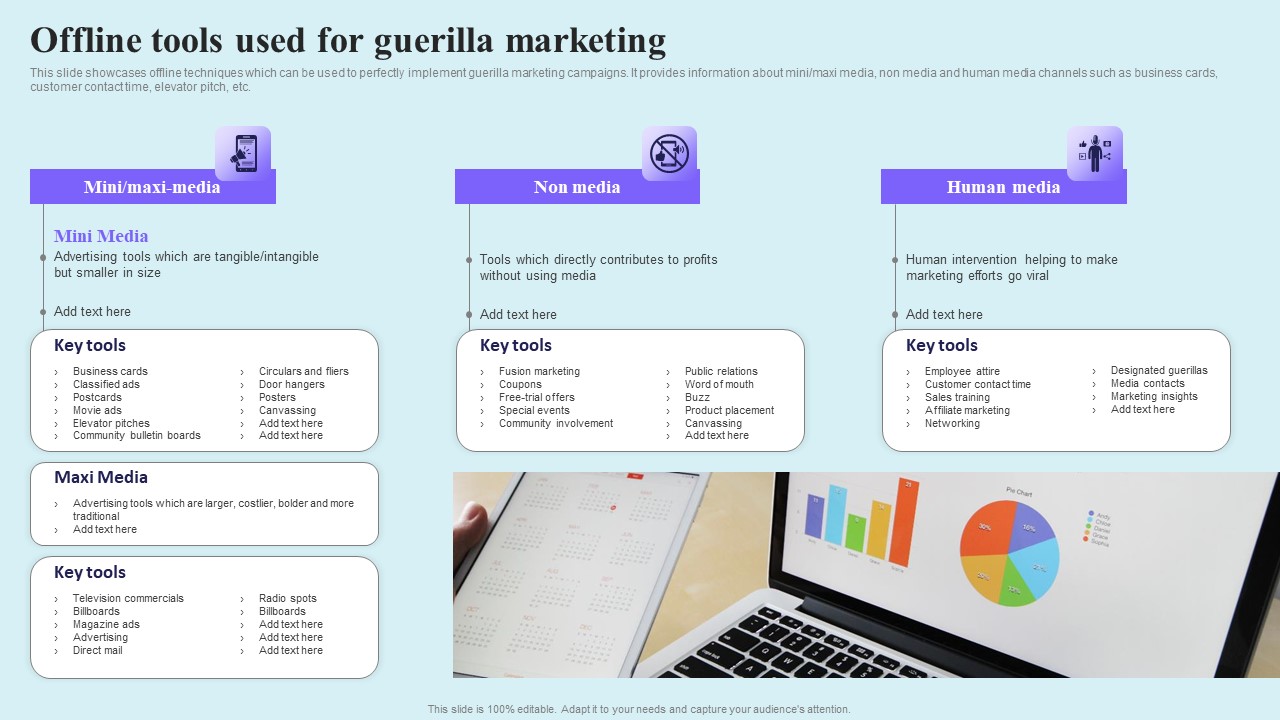 Go Viral Campaign Strategies To Increase Engagement Offline Tools Used For Guerilla Marketing Information PDF