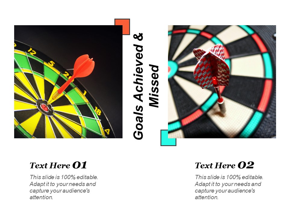 Goals Achieved And Missed Ppt Powerpoint Presentation Professional Graphics Download