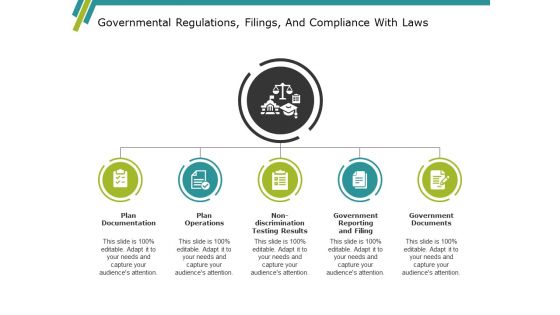 Governmental Regulations Filings And Compliance With Laws Ppt PowerPoint Presentation Infographics Graphics Design