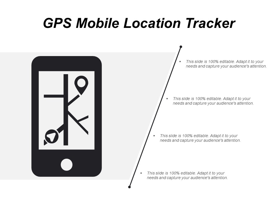 Gps Mobile Location Tracker Ppt PowerPoint Presentation Inspiration Template