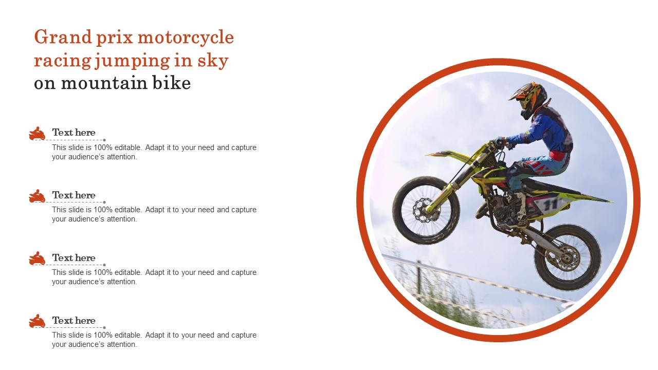 Grand Prix Motorcycle Racing Jumping In Sky On Mountain Bike Portrait PDF
