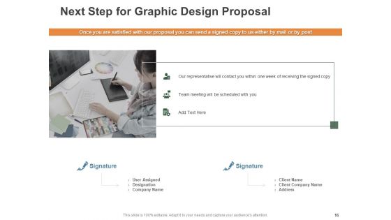 Graphic Design Proposal Ppt PowerPoint Presentation Complete Deck With Slides