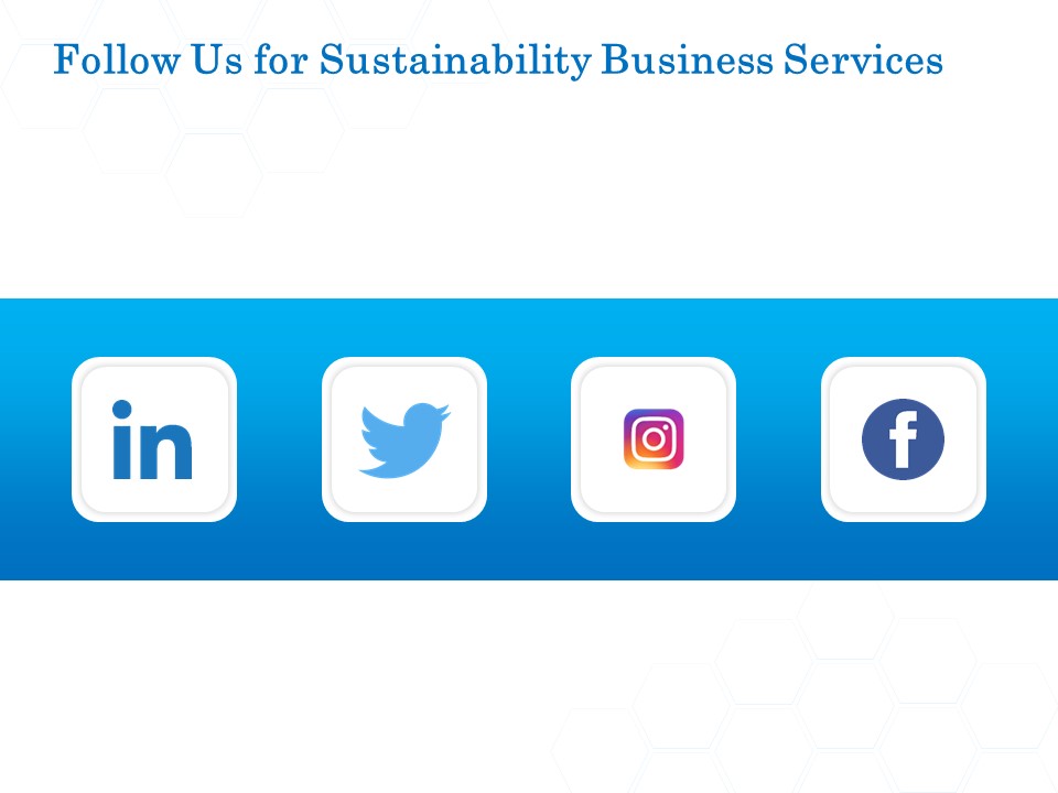 Green Business Follow Us For Sustainability Business Services Microsoft PDF