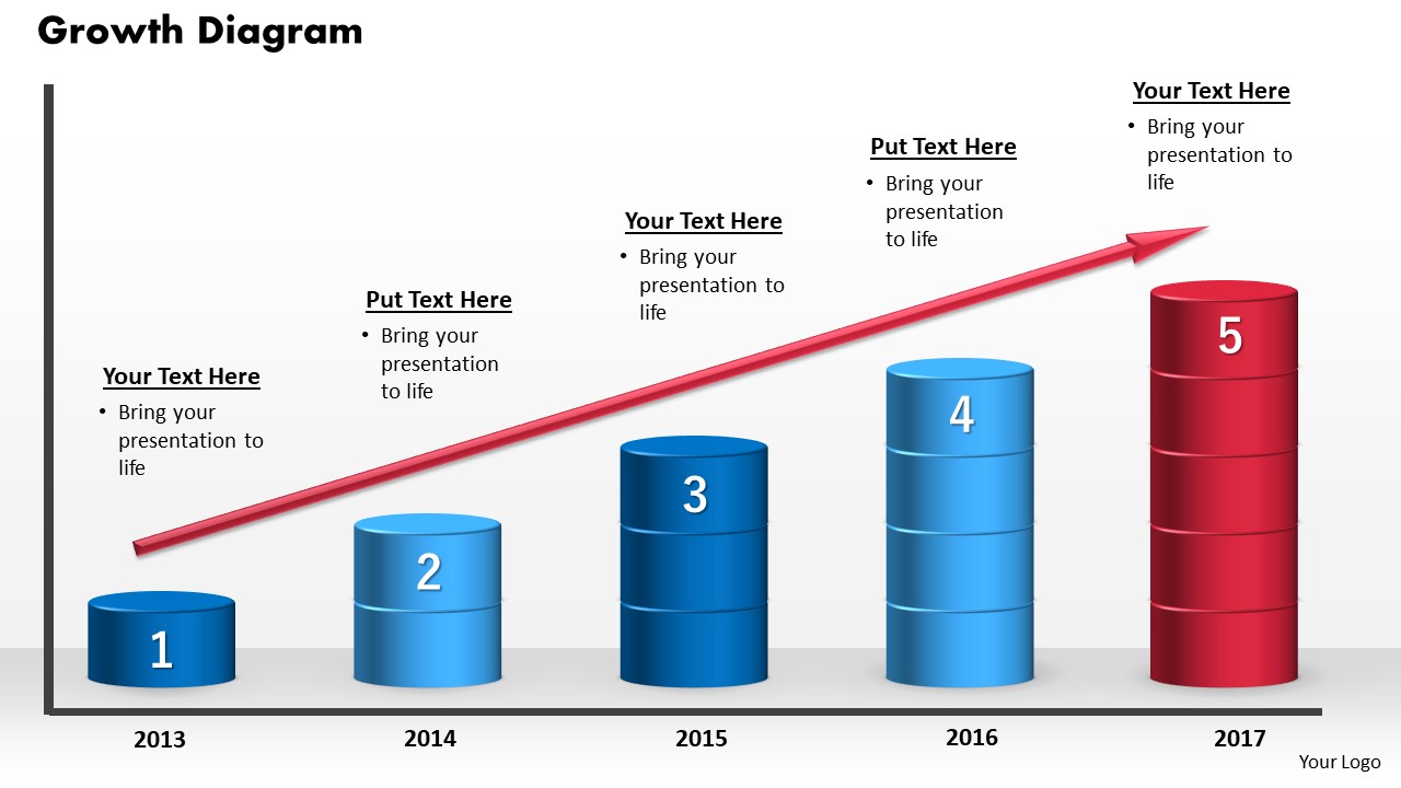 Growth Diagram PowerPoint Template PowerPoint Presentation Template