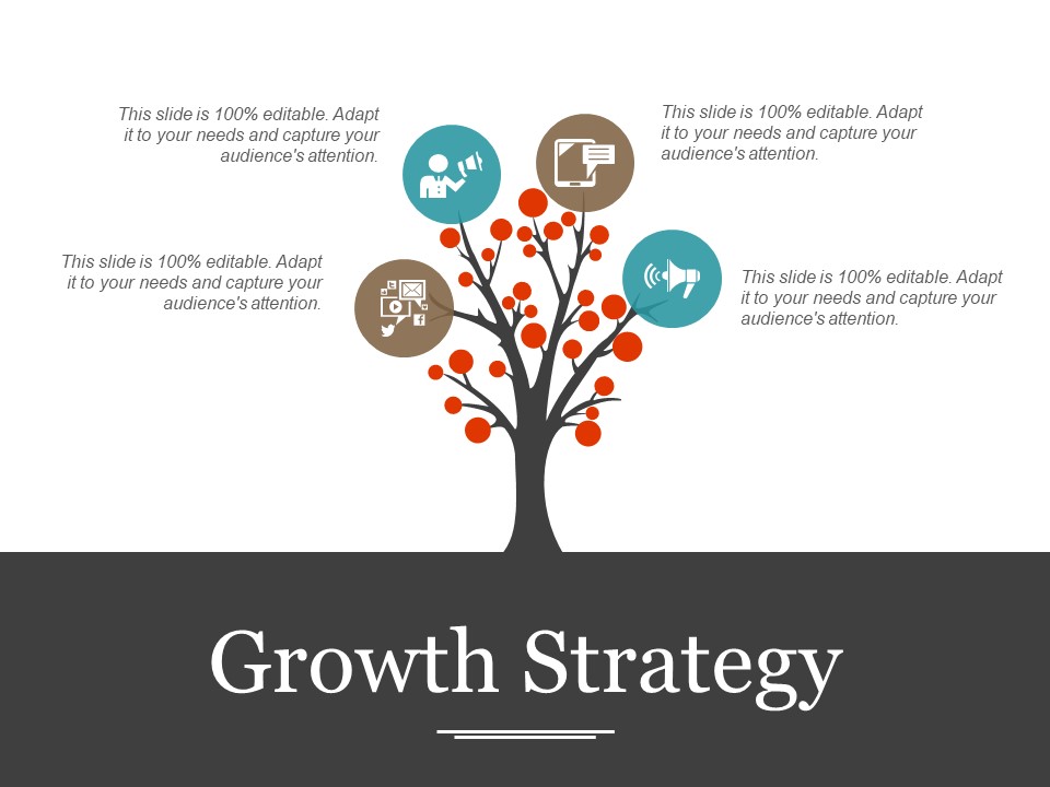 Growth Strategy Template 1 Ppt PowerPoint Presentation Professional Clipart