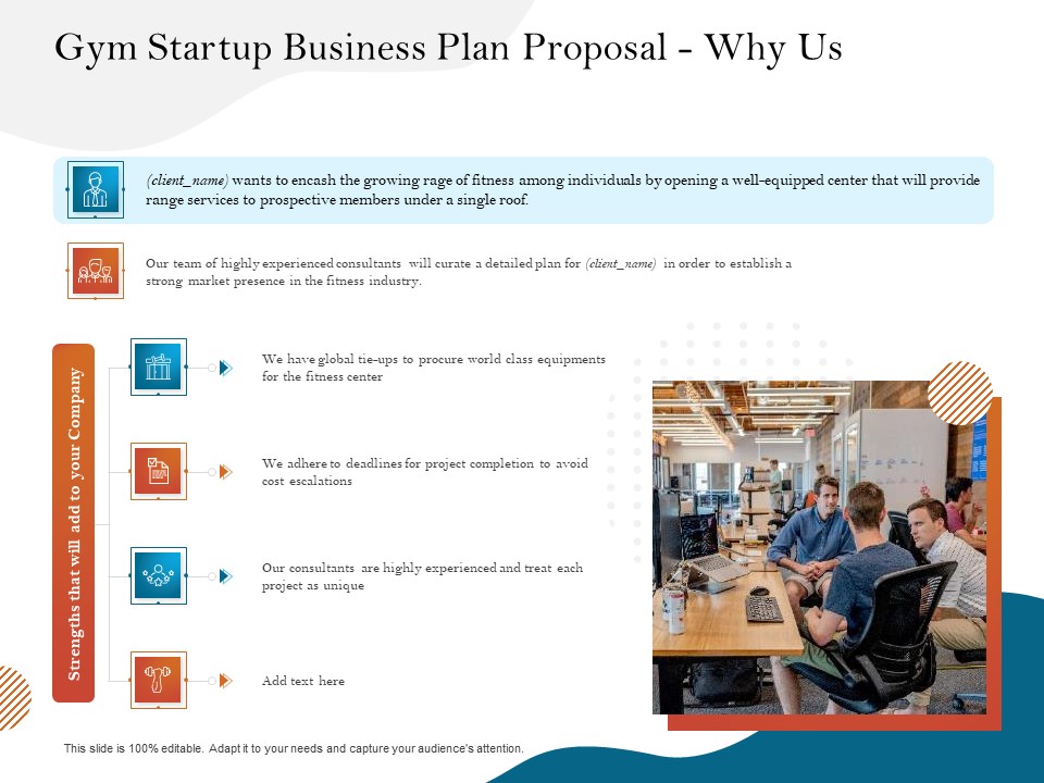 Gym And Fitness Center Business Plan Gym Startup Business Plan Proposal Why Us Rules PDF