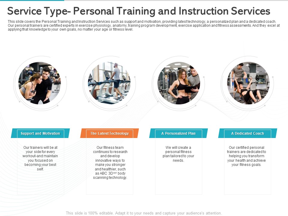 Gym Health And Fitness Market Industry Report Service Type Personal Training And Instruction Services Pictures PDF