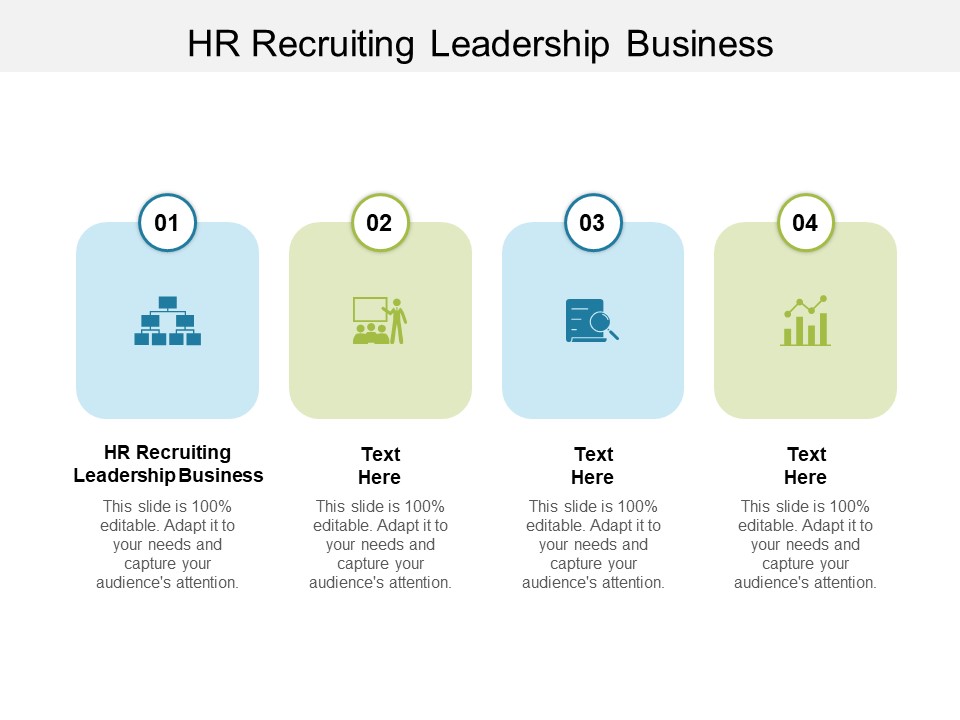 HR Recruiting Leadership Business Ppt PowerPoint Presentation Infographics Files Cpb Pdf