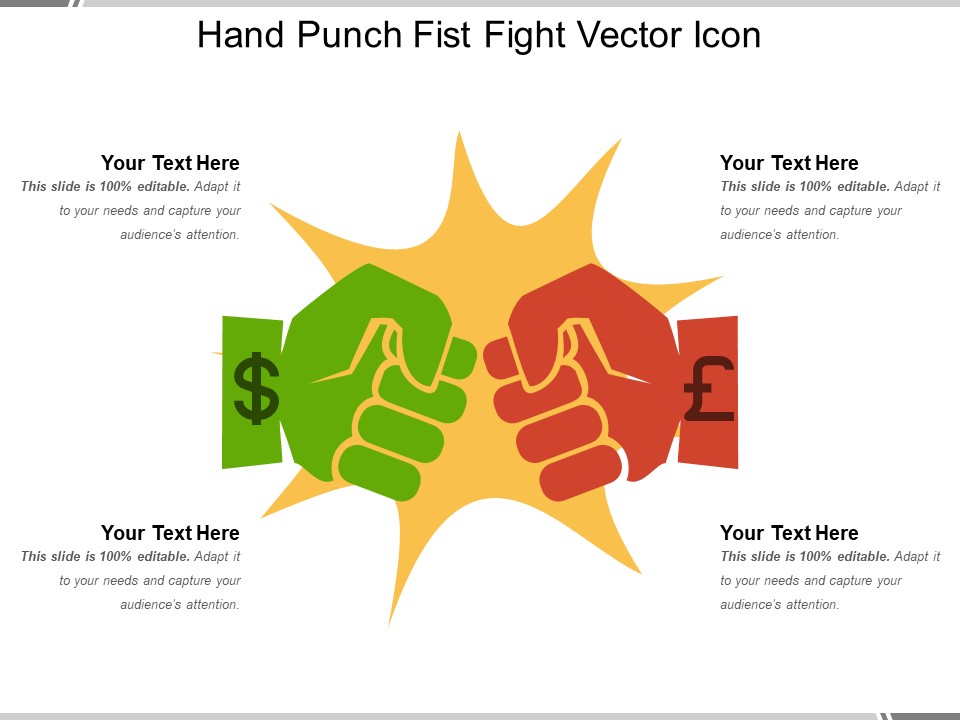 Hand Punch Fist Fight Vector Icon Ppt PowerPoint Presentation Show Layout Ideas PDF