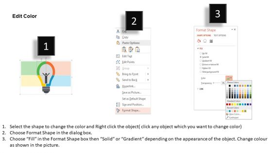 Happy Man With Idea Bulb Powerpoint Templates