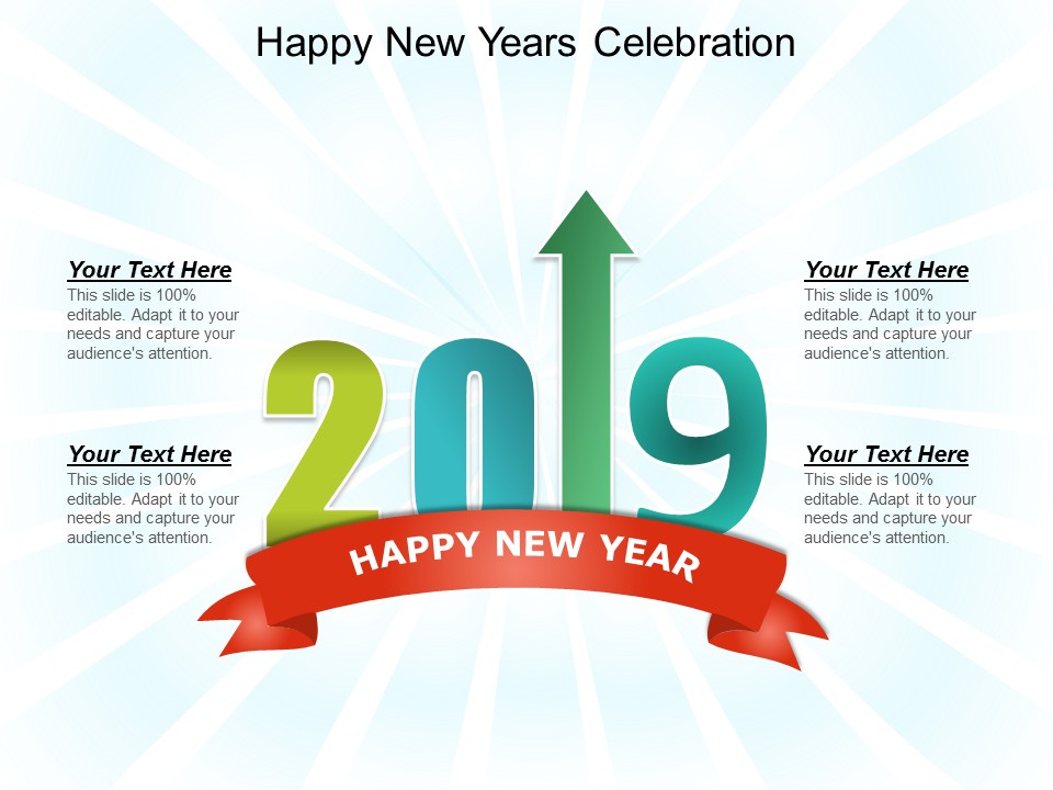 Happy New Years Celebration Ppt PowerPoint Presentation Portfolio Skills