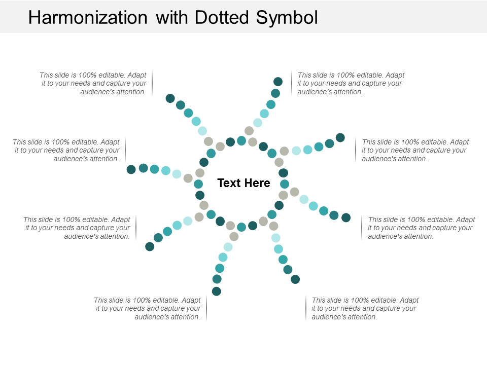 Harmonization With Dotted Symbol Ppt Powerpoint Presentation File Design Ideas