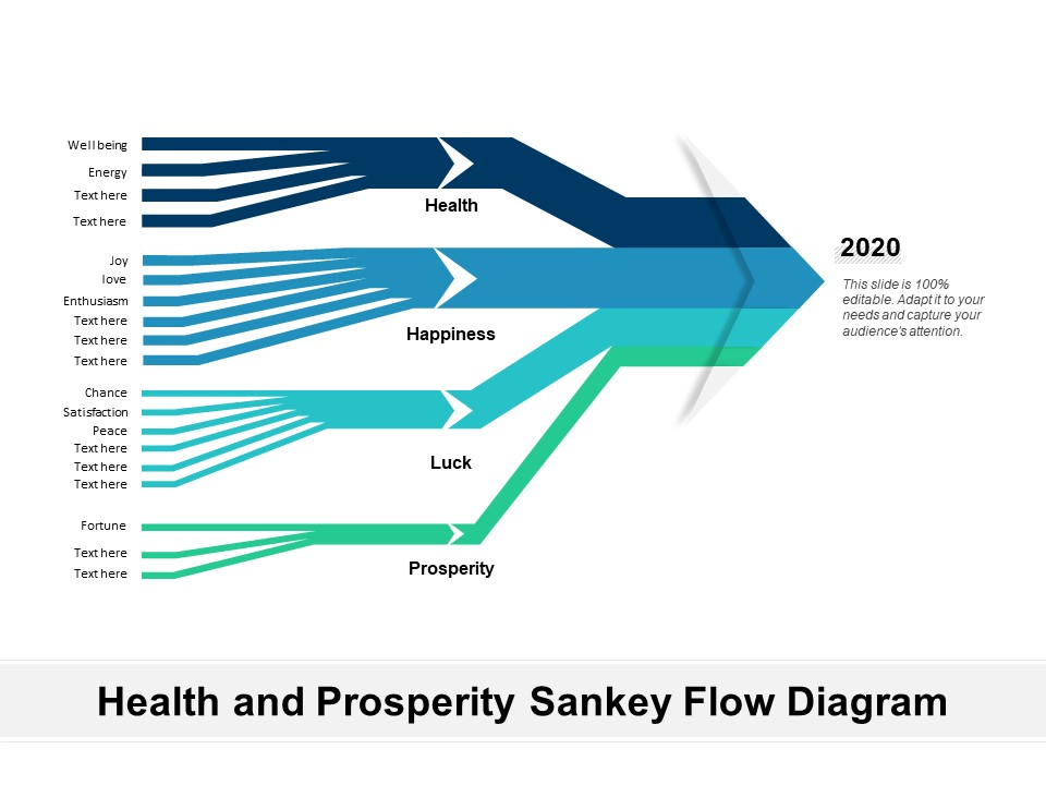 Health And Prosperity Sankey Flow Diagram Ppt PowerPoint Presentation Pictures Styles PDF