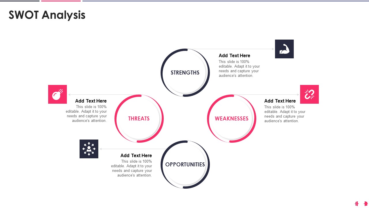 Health And Wellbeing Playbook SWOT Analysis Template PDF