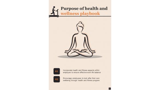 Health And Wellness Playbook Template